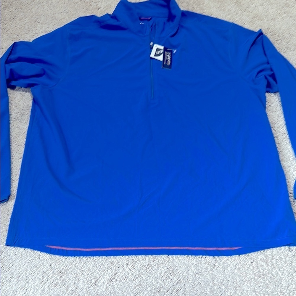 Gap Dry Blue Quarter Zip Pullover XXL NWT